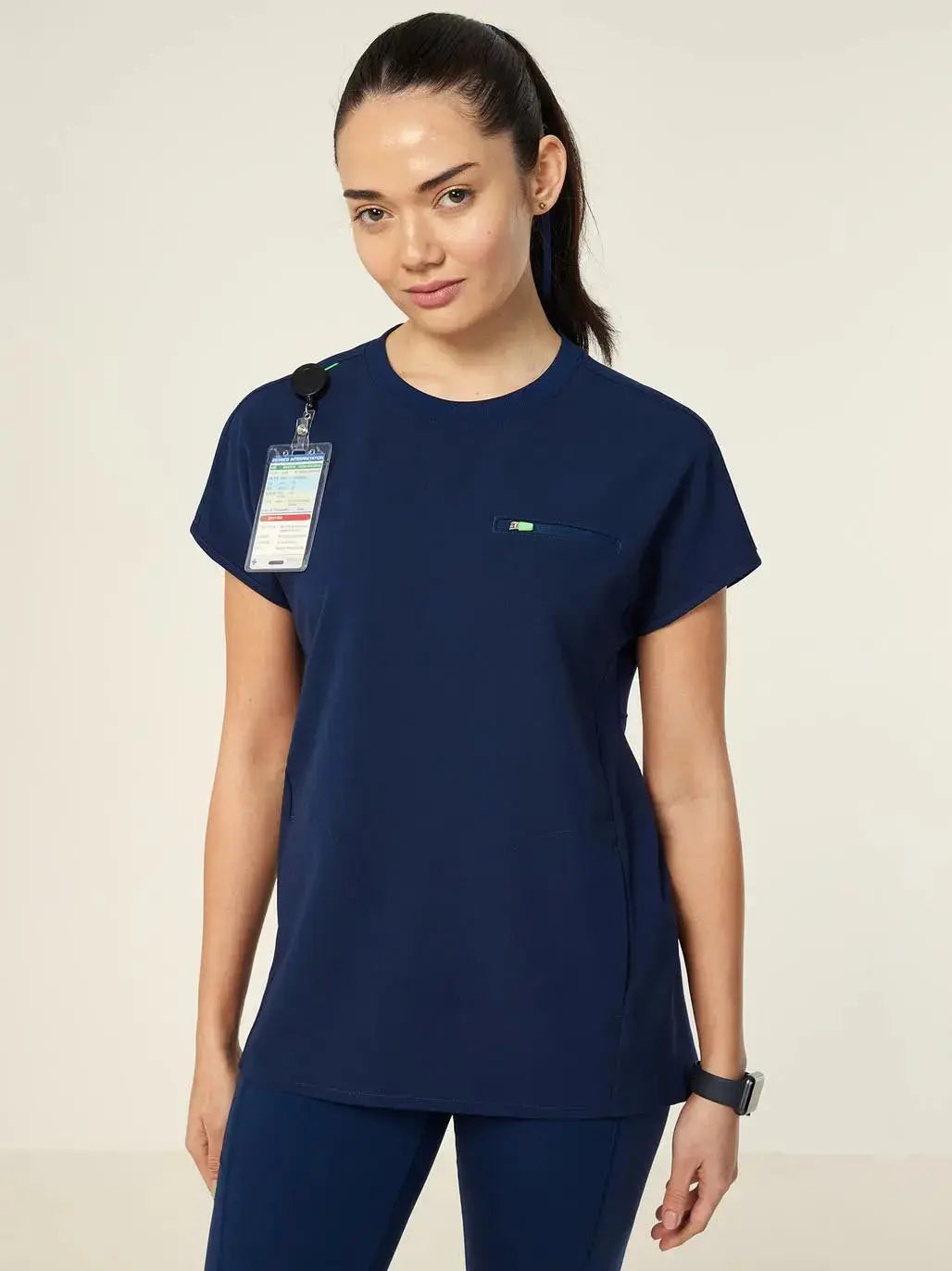 NNT Women's Crew Neck Scrub Top CATUY7 Simply Scrubs Australia